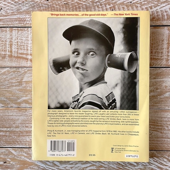 😄Life Laughs Last by Philip B. Kinhardt (1989, Paperback Book) - Picture 2 of 3